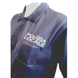polo polizia ricamata, polizialocale divisa, abbigliamento forze dell'ordine, divisa forza dell ordine