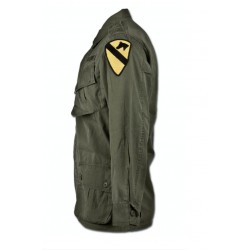 Camicia USA modello Vietnam Miltec colore verde militare.camicia-vietnam-usa-army-miltec