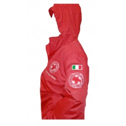 Bomber antipioggia, modello Croce Rossa, giacche Cri, giacca 118, divise emergenza, giacca calda invernale Cri.