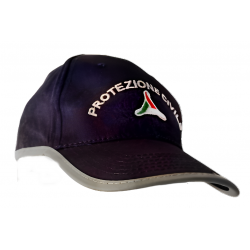 protezione civile, cappellino pc, logo ricamato protezione